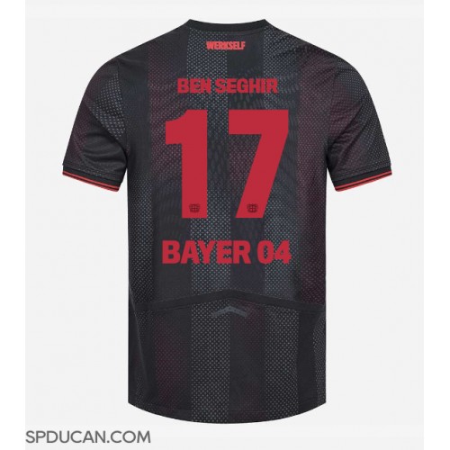 Muški Nogometni Dres Bayer Leverkusen Eliesse Ben Seghir #17 Domaci 2025-26 Kratak Rukav